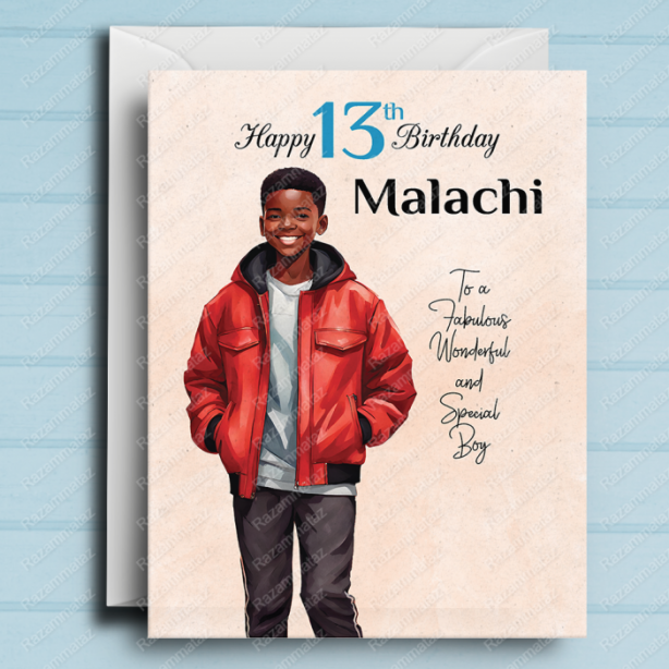 Black Boy Birthday Card S
